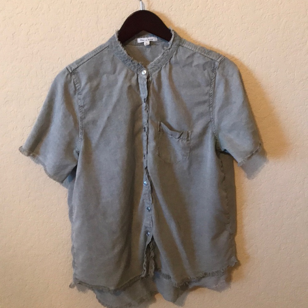 Short Sleeve Button Down